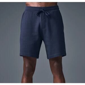 alo yoga navy mens sweat Chill Short